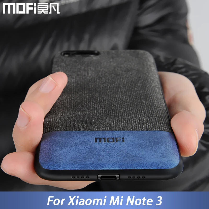 

Чехол-накладка MOFi для Xiaomi Mi Note 3, с силиконовыми краями