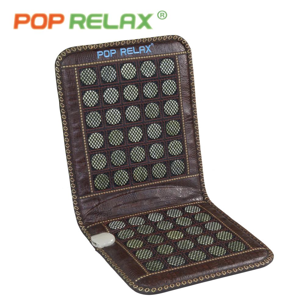 POP RELAX украшение из нефрита, в Корейском стиле Сидушка-матрас 110 V Массажная Подушка pad физиотерапия дальнего инфракрасного электрического отопления оздоровительный, с камушками сидя мат