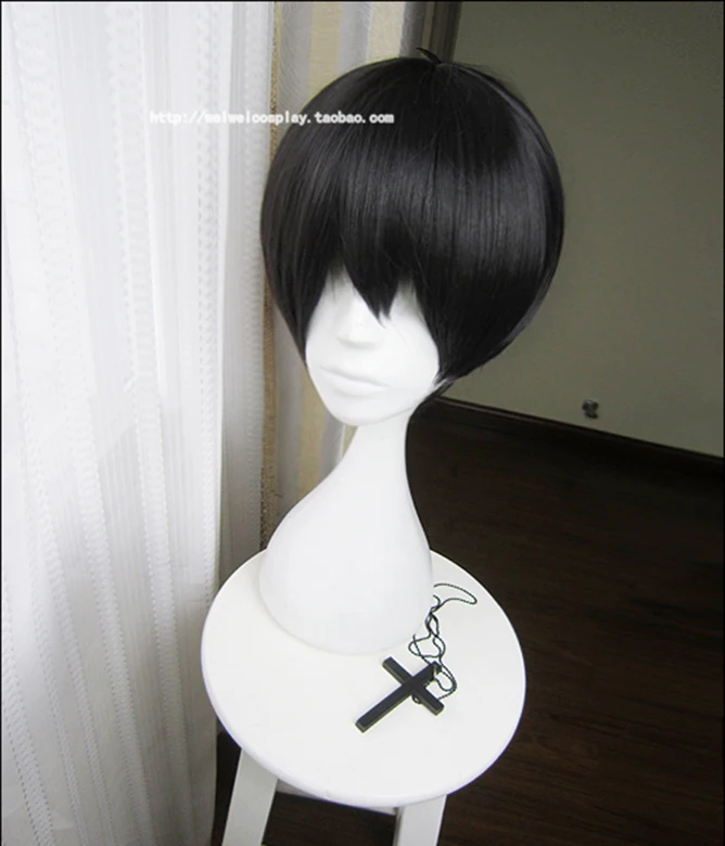 Кошмарным! Tobio Kageyama средняя школа волейбол клуб Kageyama Tobio короткие черные термостойкие волосы косплей костюм парик+ парик шапка