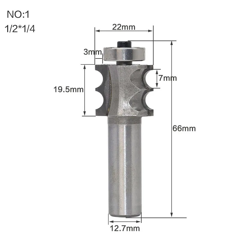 1 шт. 1/4 &quot1/2&quot хвостовик классический Бисероплетение двойной окантовки