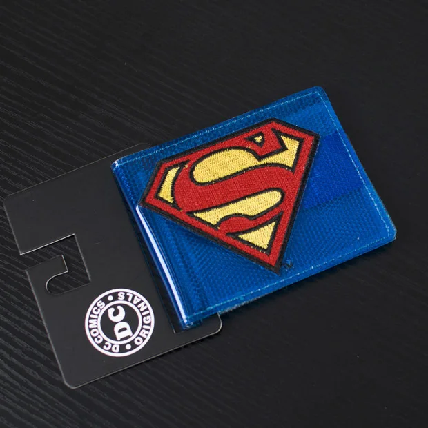 Superman 4 Мужские кошельки в стиле комиксы dc, marvel, кожаный кошелек в стиле аниме "месть", сумка из пу пвх 4,5 дюймов, водонепроницаемый модный повседневный короткий кошелек - Цвет: Superman 4