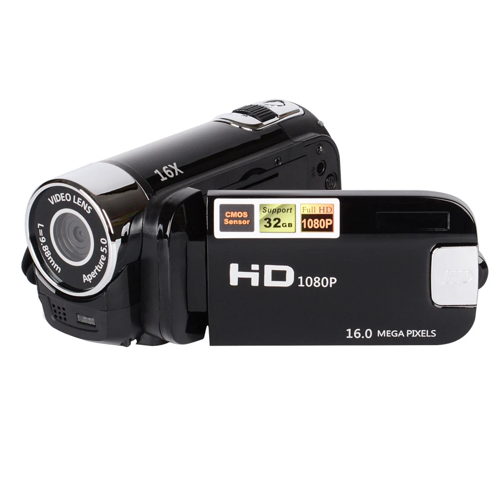 Cewaal 1080 P HD Цифровая камера DV DVR TFT lcd 16X цифровой зум 16MP CMOS анти встряхивание