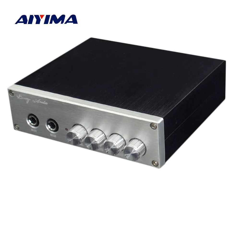 AIYIMA TPA3116 цифровой усилитель 100 Вт * 2 стерео 0 канальный PT2399 караоке DIY Звук Системы