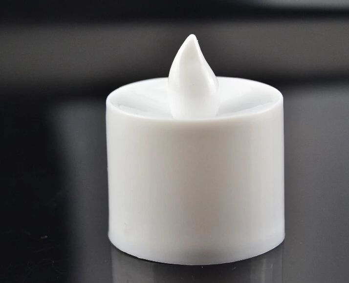 100 шт./лот Светодиодная свеча беспламенная батарейка Чайные свечи романтика