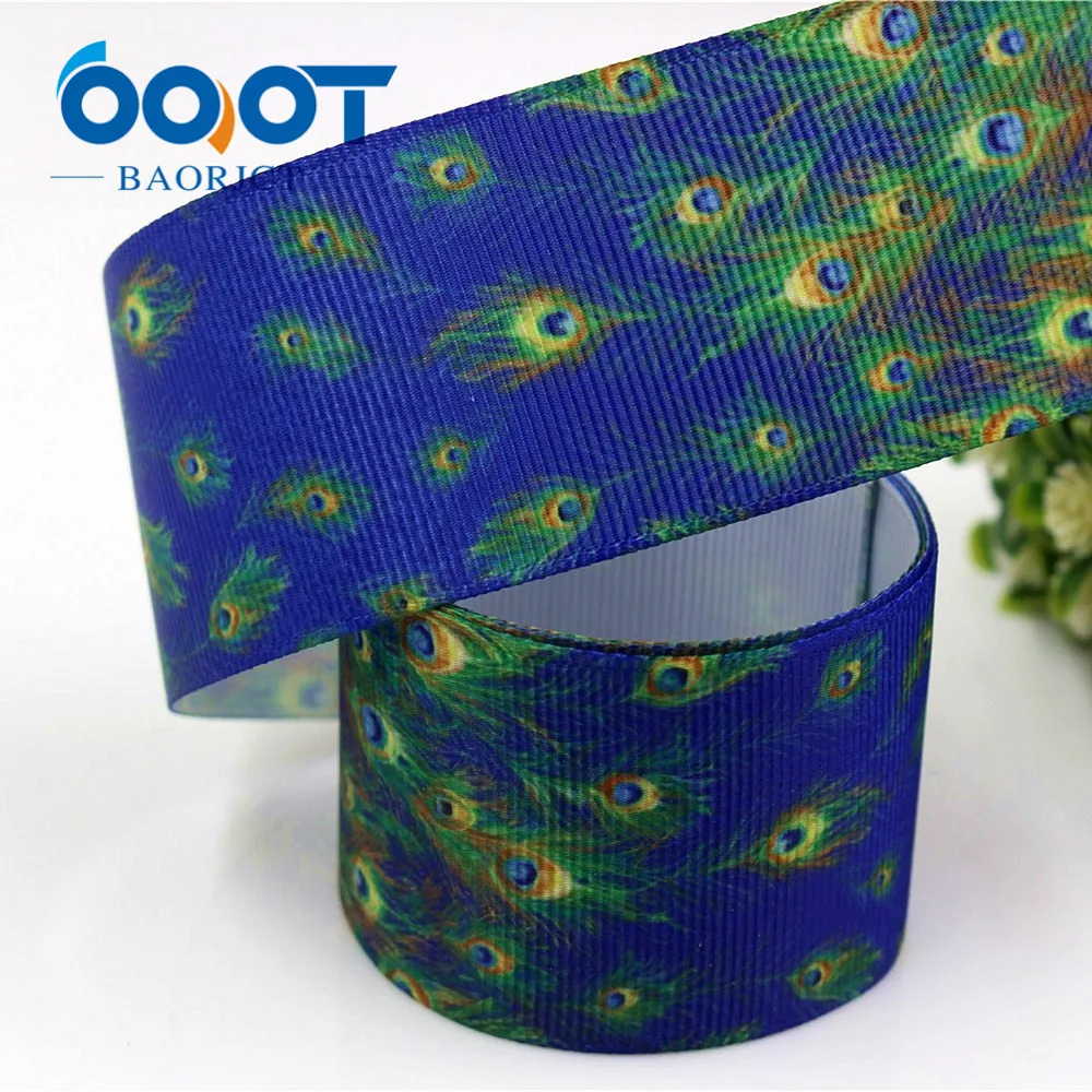 OOOT BAORJCT 1711089 38 мм 10 ярдов Мультяшные ленты термопечать grosgrain Свадебные аксессуары