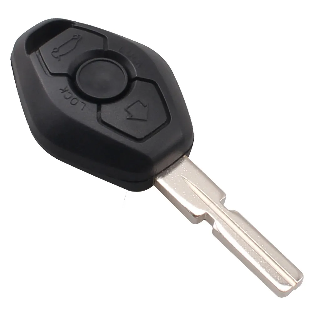 Новый Автомобильный ключ 3 кнопки EWS Алмазный дистанционный для BMW E38 E39 E46 433 MHZ/315 MHZ