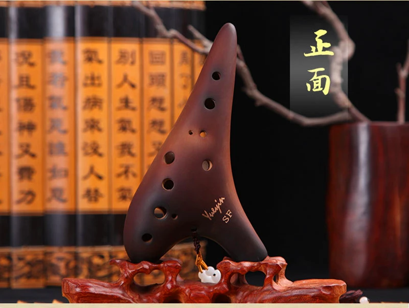 12 отверстий ocarina Zelda Alto C/Сопрано C F G флейта керамическая ocarina Instrumento musicales flauta profissional копченое сжигание 12 отверстий