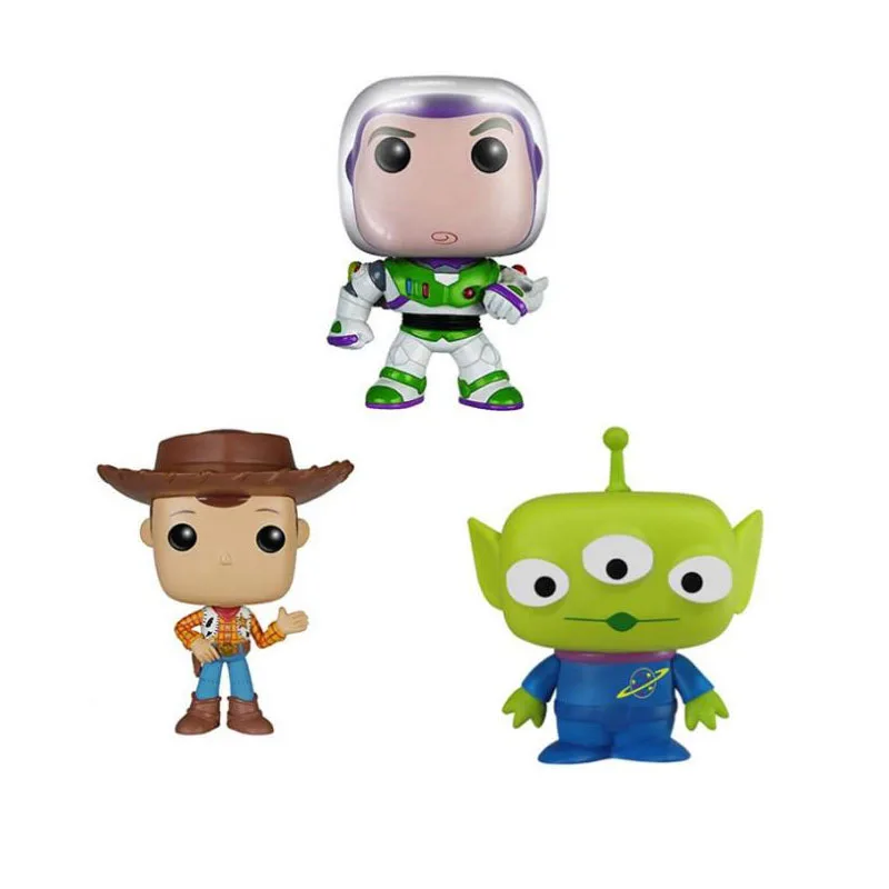 FUNKO Disney мультфильма История игрушек 4 Вуди Базз Лайтер чужой ПВХ Фигурки