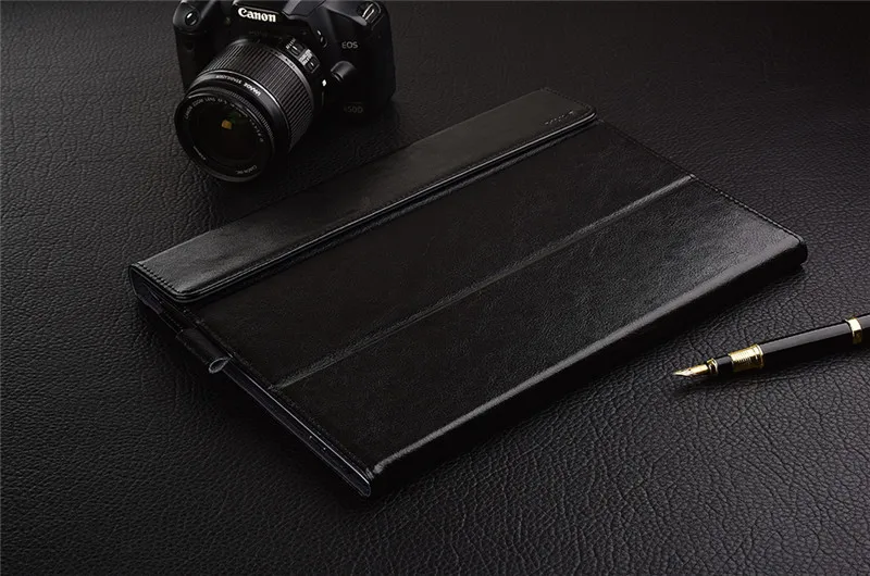 1:1 с первым слоем из воловьей кожи, кожаный чехол для lenovo Йога A12 12,2 '' смарт-чехол для lenovo защитной оболочки Авто Крышка