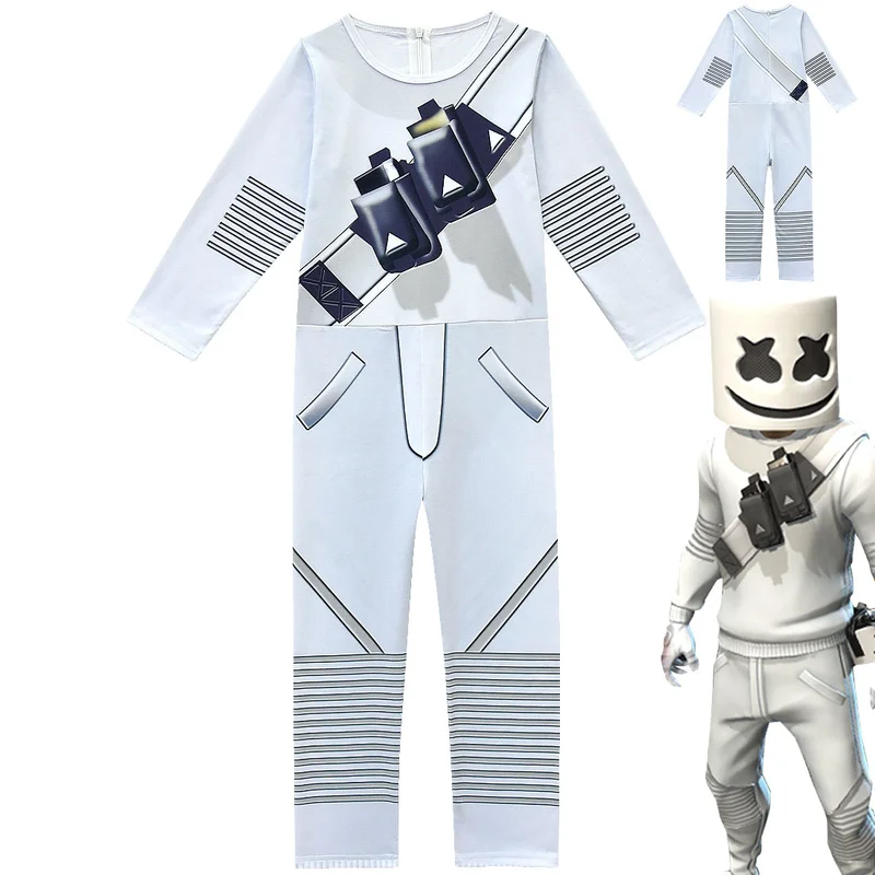 Детская маска диджея marshmello украшение для мальчиков боди с героями мультфильмов