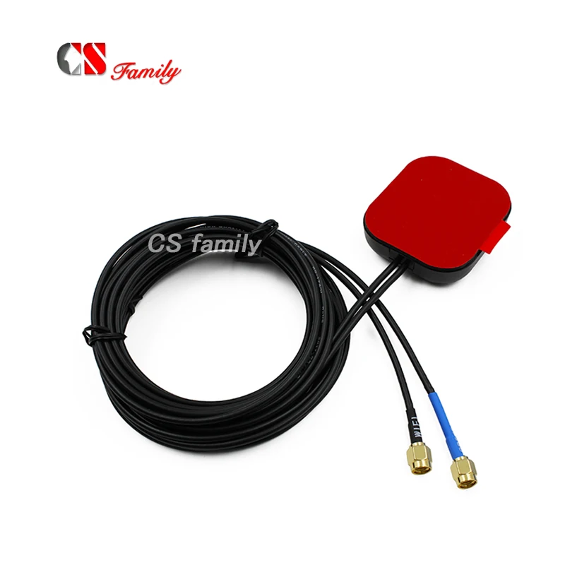 Gps, Wifi, Bluetooth Антенна водонепроницаемая, WiFi gps ГЛОНАСС навигатор, gps/SMA male, Wifi RP-SMA