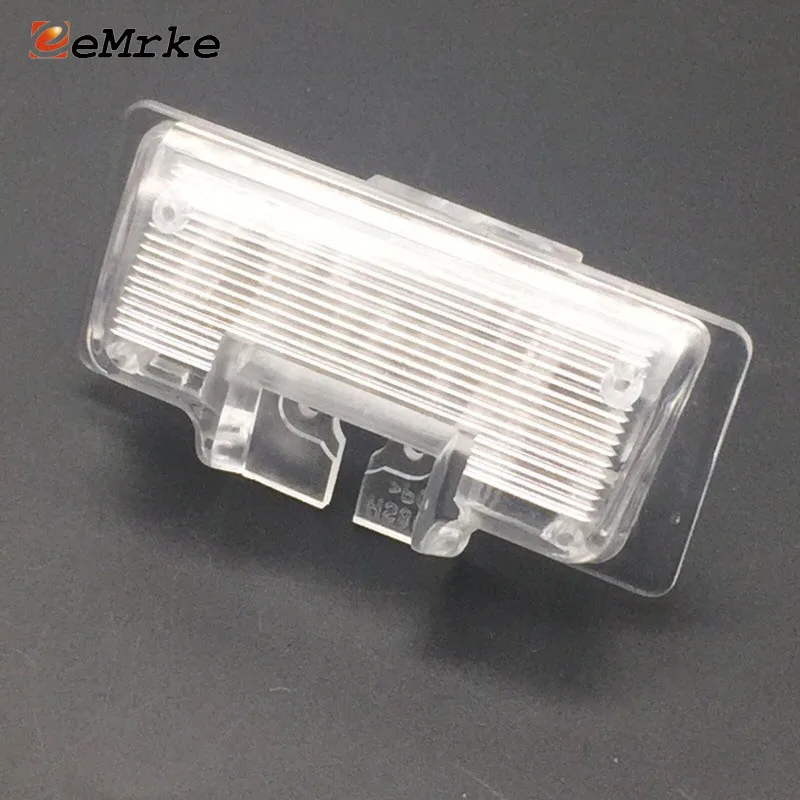 

EEMRKE автомобильный кронштейн для камеры заднего вида, освещение номерного знака, корпус для Nissan Serena C25 C26 Elgrand E52 Terra D23 March Micra K14