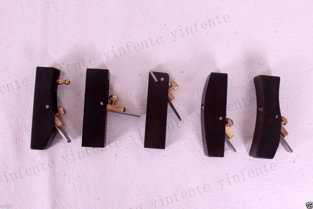5 pcs Planes Woodworking Tools luthier Violin maker Ebony Wood durable #27-31 | Спорт и развлечения