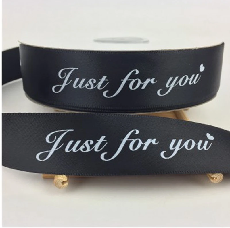 Лента с принтом Just For You 15/25/40 мм|Ленты для шитья| |