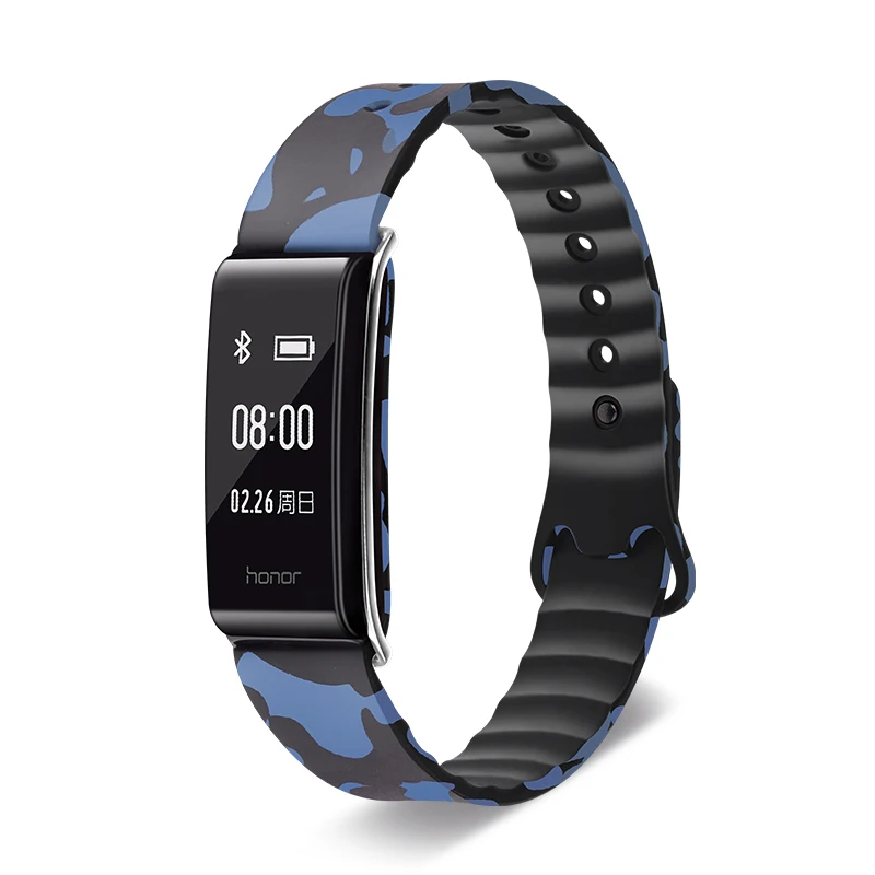 10 Силиконовый ремешок для huawei band A2 Спортивный Браслет замена Смарт часы браслет свежий вид красочный камуфляж спортивный ремешок - Цвет ремешка: 10