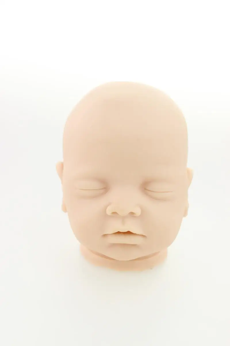 20 дюймов Reborn Doll наборы реалистичный Спящий ребенок DIY незавершенная Форма Мягкий силиконовый винил Неокрашенный пустой Reborn Baby Doll наборы