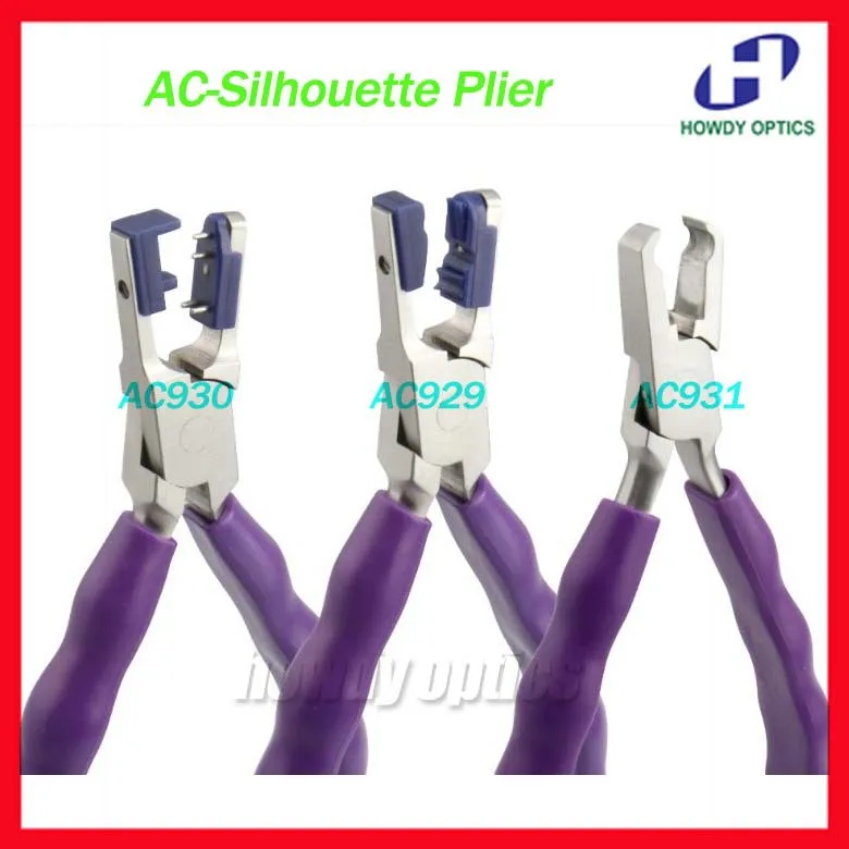 Качественные очки AC Silhouette плоскогубцы с противоскользящей резиновой ручкой без