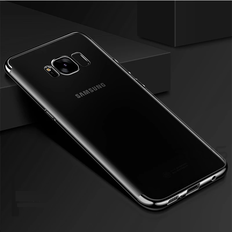 Armor Transparent TPU Case For Samsung Galaxy S20 Ultra S8 S9 S10 Plus A6 A7 A8 J4 J6 2018 A5 2017 J5 S10E Note 8 9 10 Lite Cover|Бамперы| |