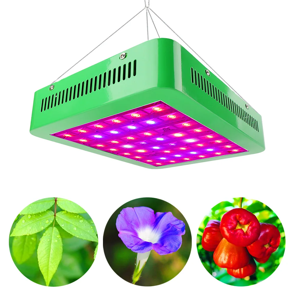 300W Plant Growing Lamp LED Grow Light Reflector Full Spectrum Flowering Growth for Indoor Aquarium Hydroponics Growing System