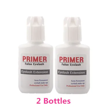 2 Bottles x 15ml 15 мл Праймер очиститель ресниц Применение средство очистки для ресниц ресницы перед посадкой ресниц индивидуальные ресницы инструменты для макияжа - Цвет: 2 Bottles x 15ml