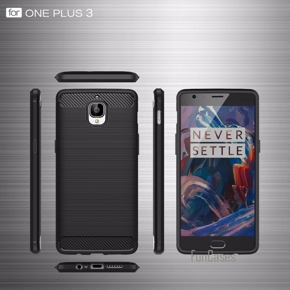 Мягкий плотный чехол СПС fundas Oneplus 3 Чехол 5 дюймов estuche etui capinhas de celular|Бамперы| |