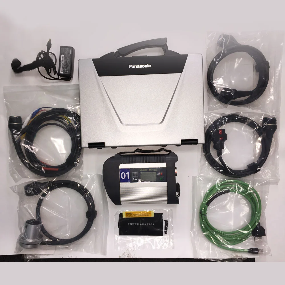 Лучший Mb SD подключения C4+ для ноутбука Panasonic CF52 CF-52,09 V программное обеспечение DTS Vediamo mb Star c4 диагностический инструмент для автомобиля/грузовика
