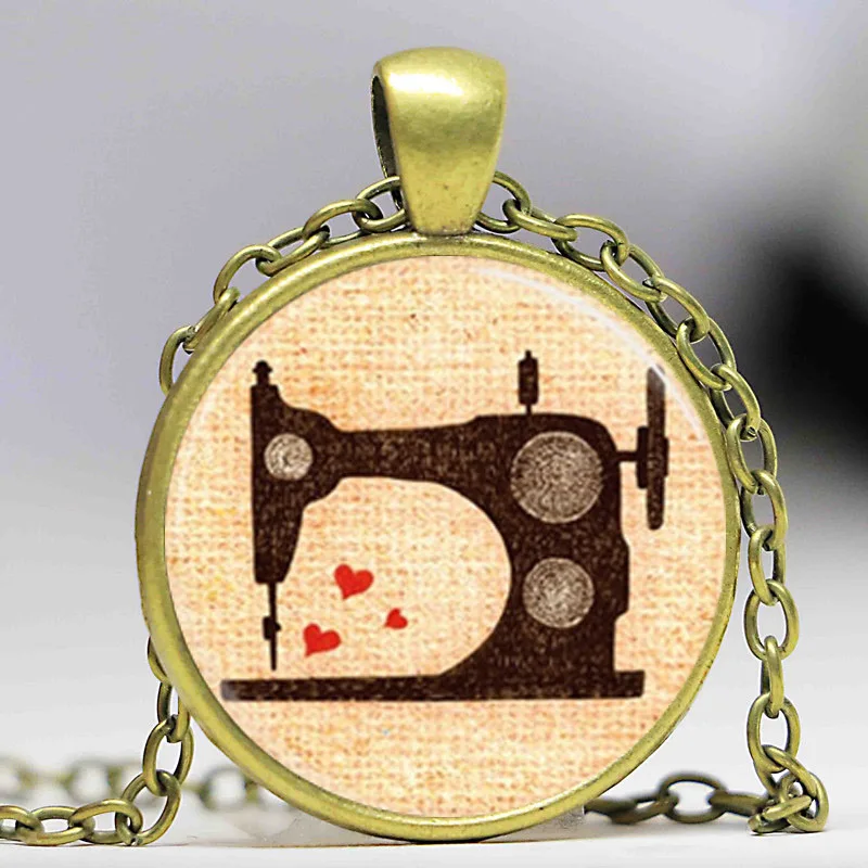 Бесплатная доставка старинная швейная машина ювелирные изделия швея искусство