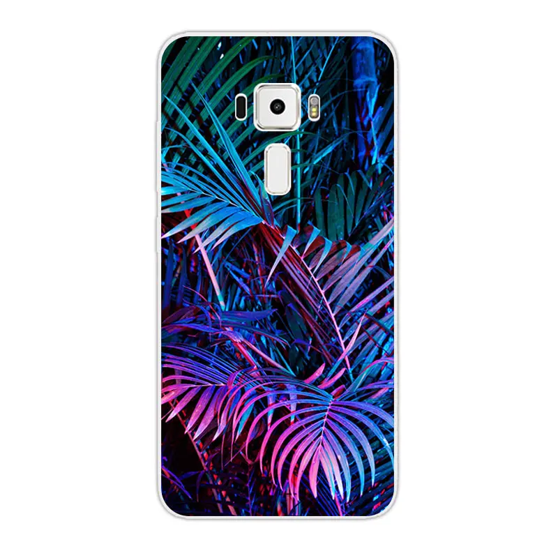 Для Asus Zenfone 3 ZE552KL задняя крышка Chrysan дизайн Мягкая Силиконовая накладка мобильный чехол для телефона для Asus Zenfone 3 ZE552KL корпус