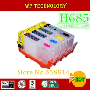 [Empty]Refill cartridge suit for HP685, suit for  HP4615 HP5525 HP3525, With permanent Chips