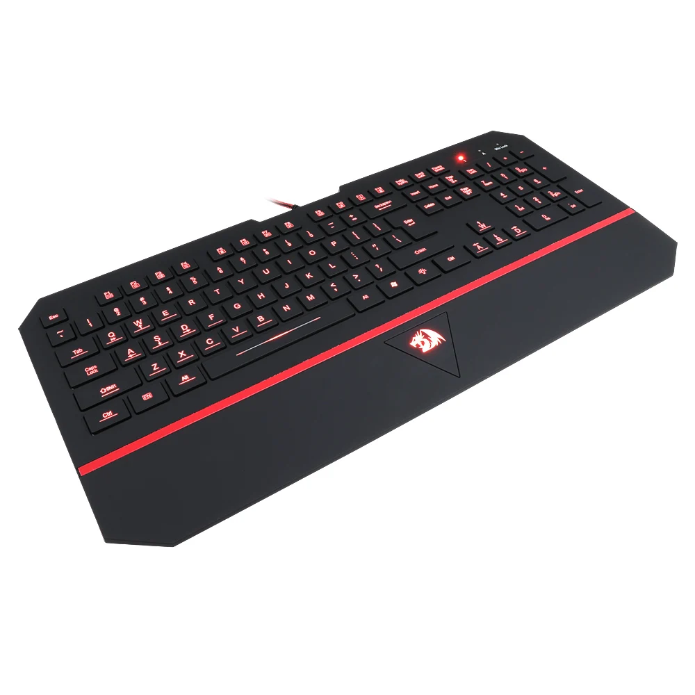 Игровая клавиатура Redragon K502 RGB светодиодный с подсветкой 104 клавиша компьютерный