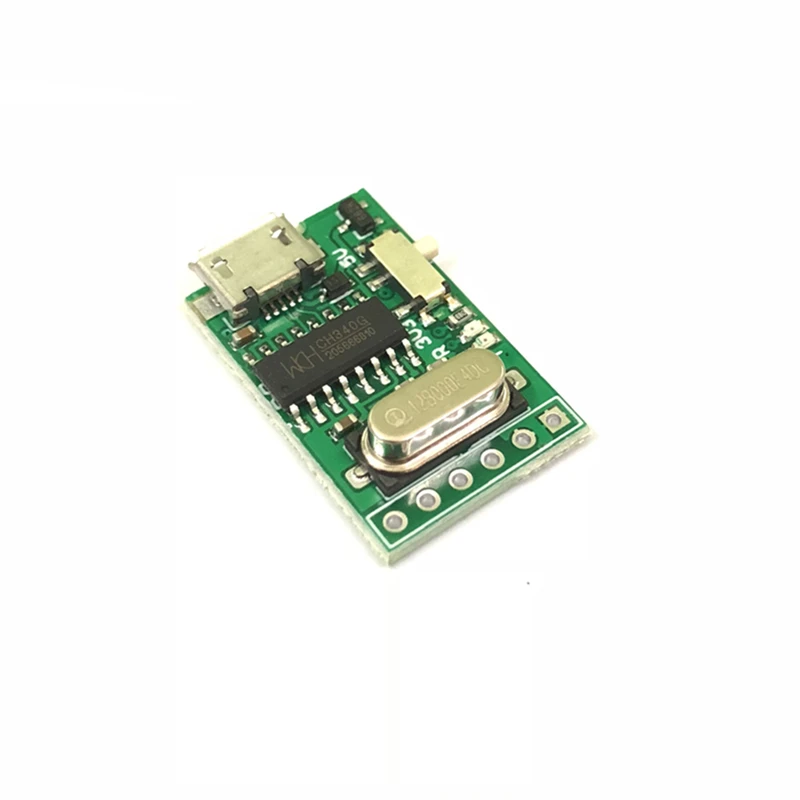 Новинка 100% 10 шт. преобразователь USB в TTL модуль Micro UART CH340G CH340 3 В 5 переключатель для