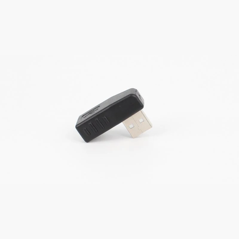 Переходник с углом влево и вправо под 90 градусов USB 2 0 A папа-Мама разъем AM/AF для