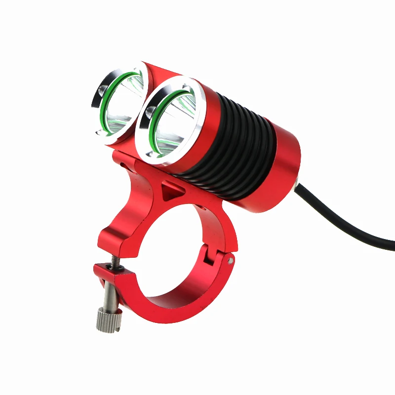 8 4 V 5000LM 2 X CREE XML U2 светодиодный велосипедный фонарь фара для велосипеда и