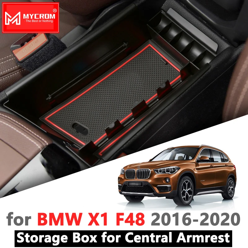 Подлокотник коробка для хранения укладки BMW X1 F48 2016 2017 2018 2019 2020 автомобильный