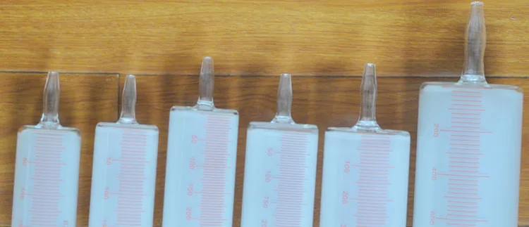 

150ml/200ml/250ml/300ml/500ml/1000ml All Glass Syringes Large sausage device Glass sample extractor Glass Injector large caliber