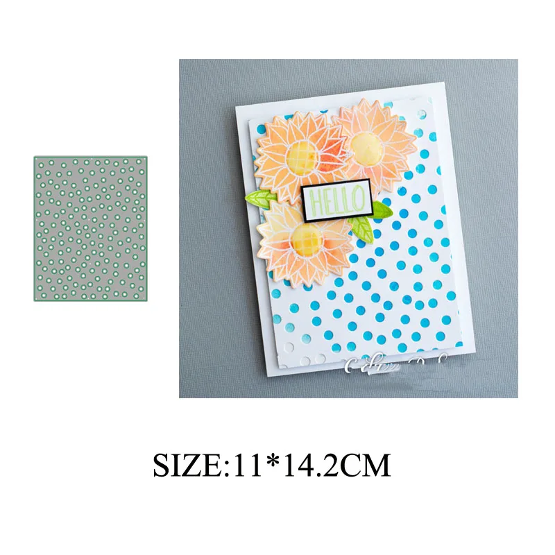 LLove CCraft Round hole hollow frame 2019 NEW Metal Cutting Dies Scrapbooking for Card Making Photo Album DIY Embossing Cuts |