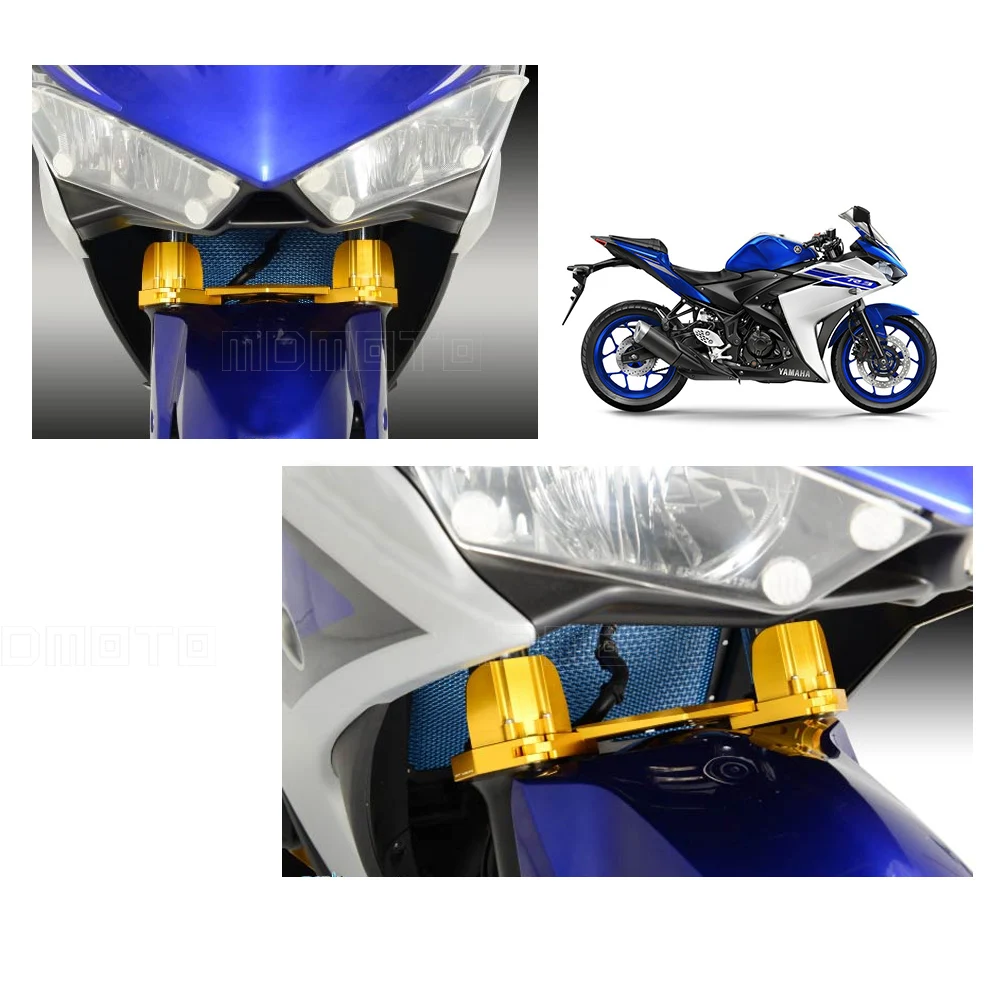 

for Yamaha R3 ABS 2017 Front Fork Bracket CNC Shock Absorber Damper Balance Brace For Yamaha YZF-R3 2015 2016 MT03 MT25