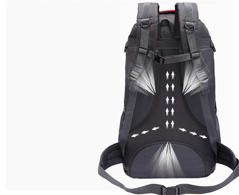 

Newest 60L Large Capacity Men Backpack Waterproof Travel Backpack Multifunctional Bags Male Couple Laptop Backpacks mochila
