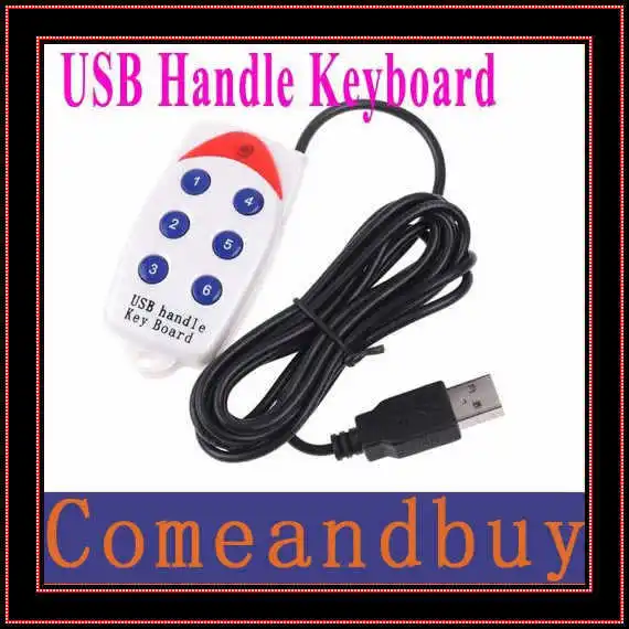 Free Shipping USB Handle Keyboard Driver HID Dos/Win XP/Win 7/MAC/Win 2000/Win Vista/Linux 5pcs/lot Shippping Whol | Компьютеры и офис
