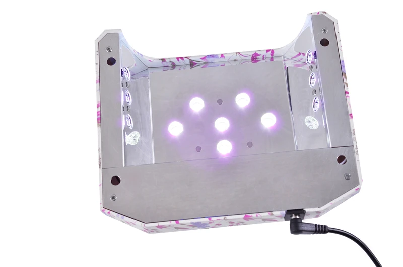 Лампа для сушки гель лака с автоматическим датчиком 36 Вт|light up drinking cups|light blue long