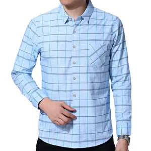 Р. Н. Дж. Простые хлопковые рубашки в клетку с татуировкой, мужская одежда 2018, мужские классические рубашки с длинным рукавом, Повседневная облегающая мужская рубашка