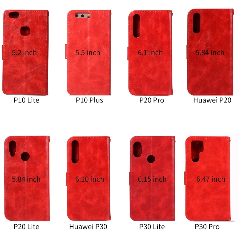 Кожаный чехол бумажник с откидной крышкой для Funda Huawei P Smart Plus 2019 P20 P30 Pro P10 P9 P8