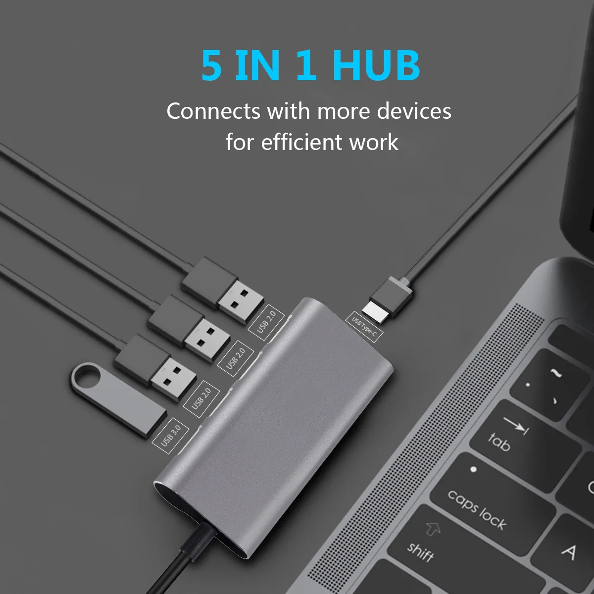 Тип с разъемами типа C и 4-Порты и разъёмы USB3.0 PD концентратор Алюминий сплав 5 Гбит/с супер Скорость Разветвитель USB C Быстрая зарядка концентратор для Mac Book Xiaomi GALAXY S8