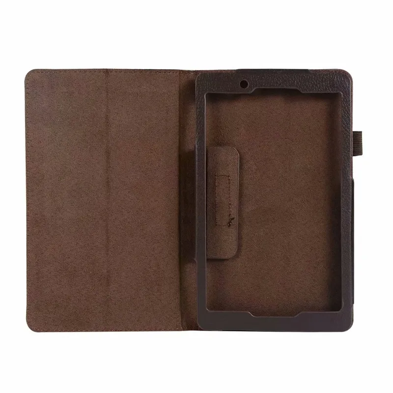 Тонкий флип чехол из искусственной кожи с подставкой и чехлом накладка для Lenovo Tab