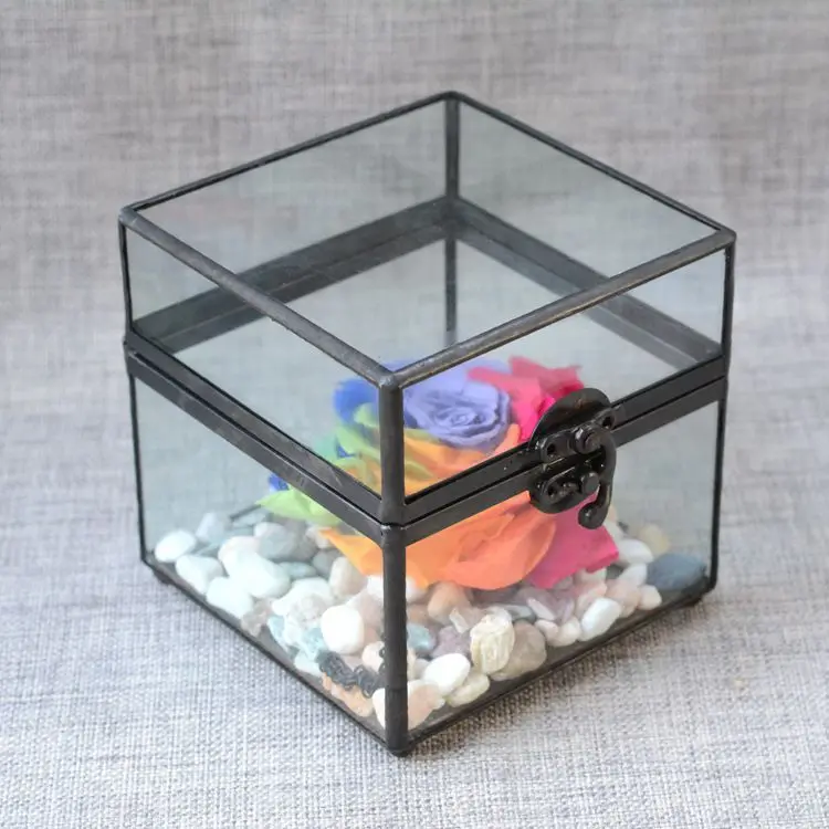 Шкатулка для драгоценностей шкатулка ювелирных изделий стеклянные поделки