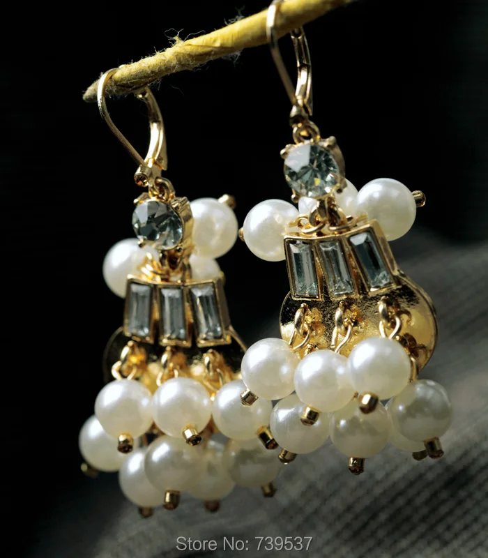 2017 Духи Ювелирные Изделия Ручной Работы Имитация Перл Кластера Праздник Милый