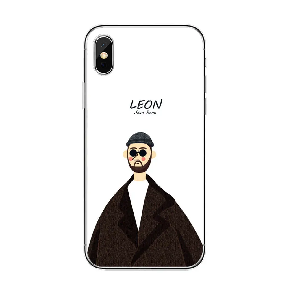 Soft TPU D9014 Классный художественный парный чехол для телефона Leon и Matilda для iPhone 11 pro max 7 5S SE 4S 6S 8 7 Plus мягкий чехол из тпу для huawei P20 Lite чехол - Цвет: Soft TPU D9014