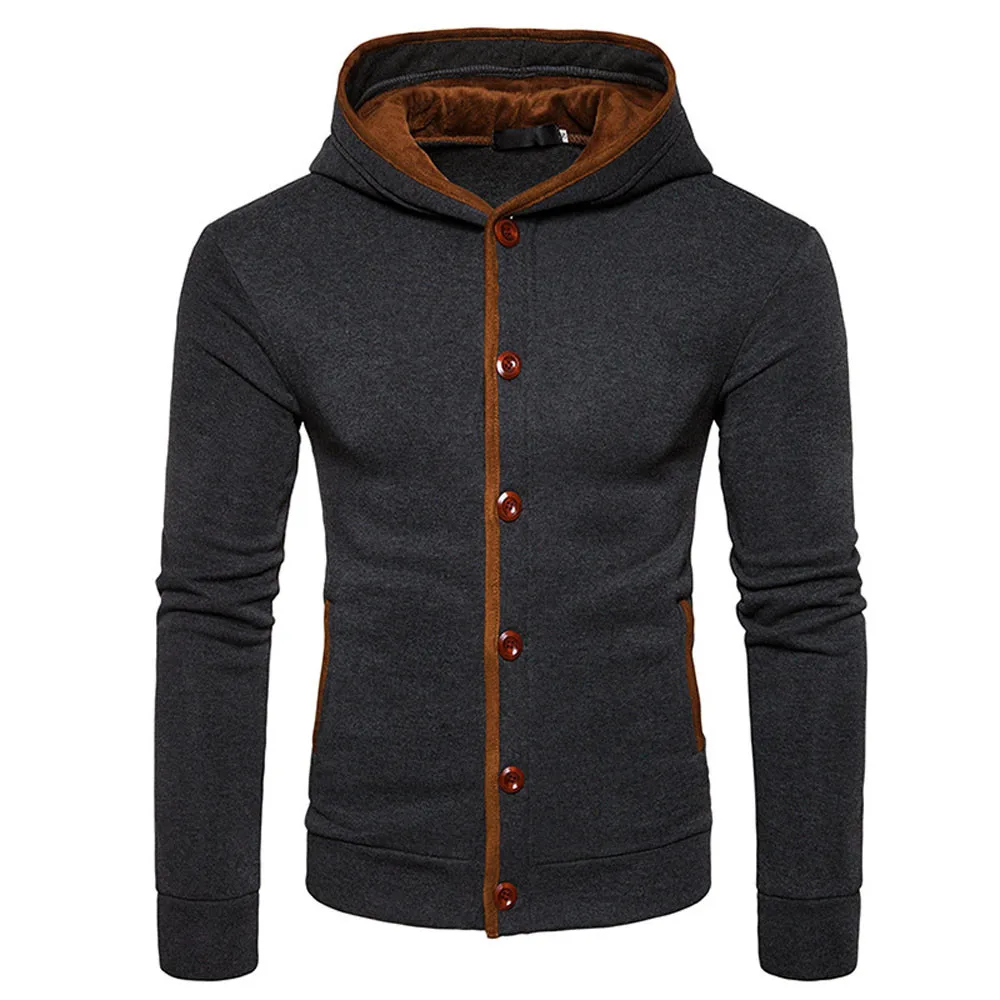 Sudadera hombre зимние мужские толстовки свитер теплый с капюшоном Джемпер Пуловер Пальто Куртка d90604