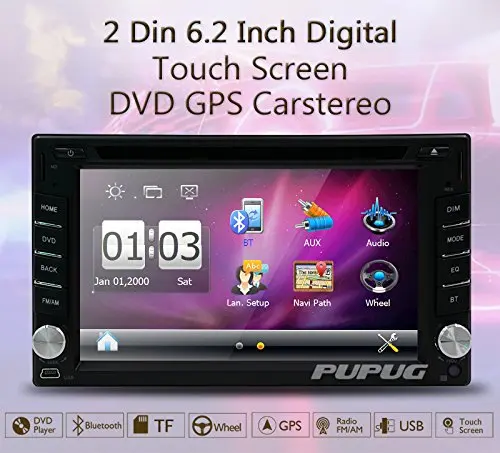 Горячая Распродажа 6 2 ''автомобильный dvd gps плеер Bluetooth Nav автомобиль аудио