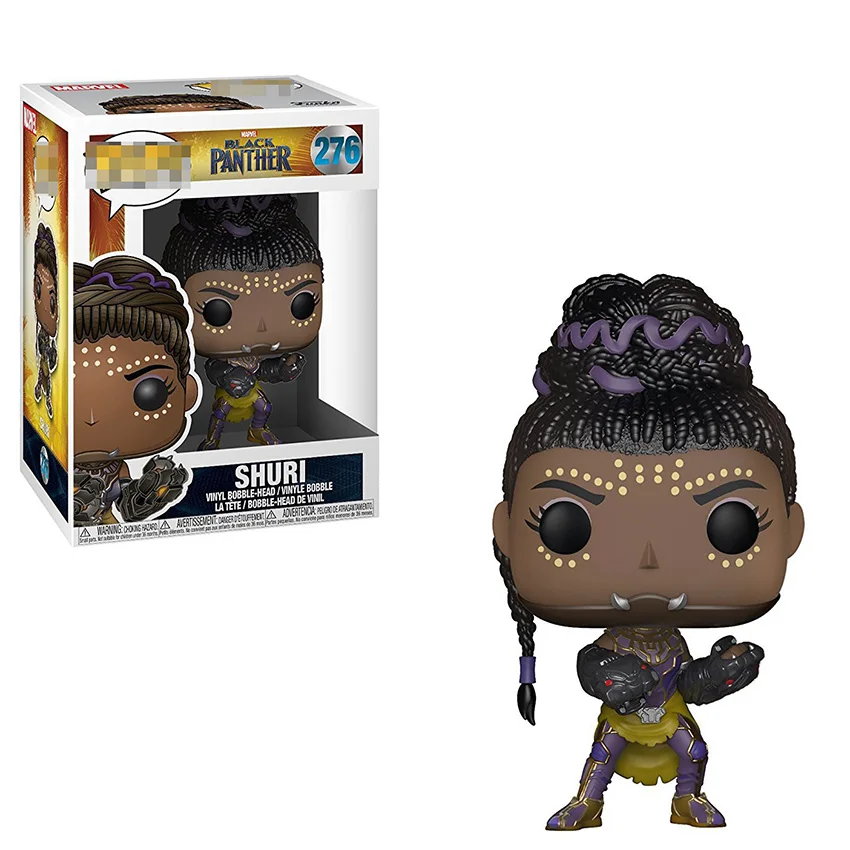 FUNKO POP Черная пантера статуэтки SHURI ERIK KILLMONGER NAKIA VENOMZIED коллекционные модели подарки
